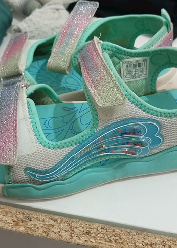 Kızlar için Renkli Bohem Tarzı Tokalı Terlik - Görsel 5