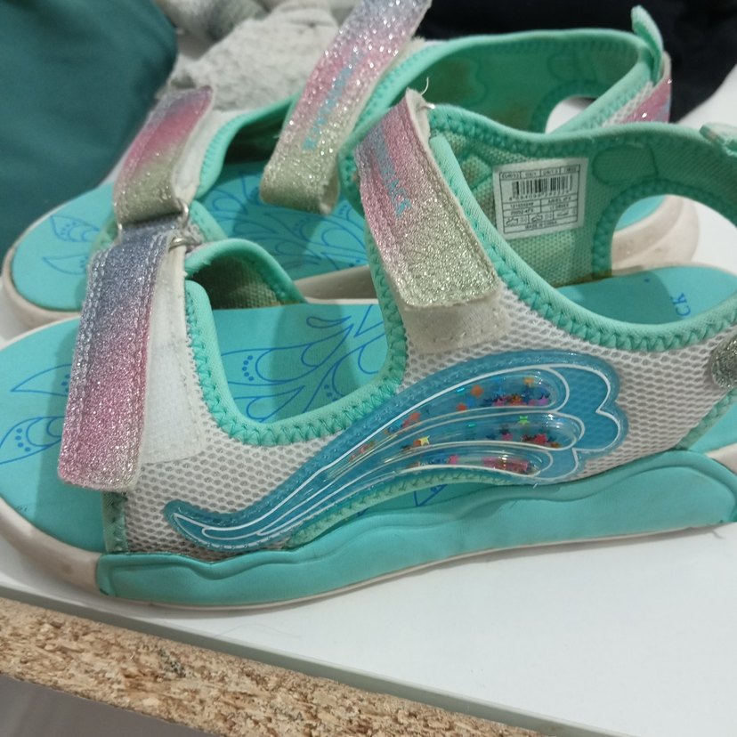 Kızlar için Renkli Bohem Tarzı Tokalı Terlik - Görsel 4