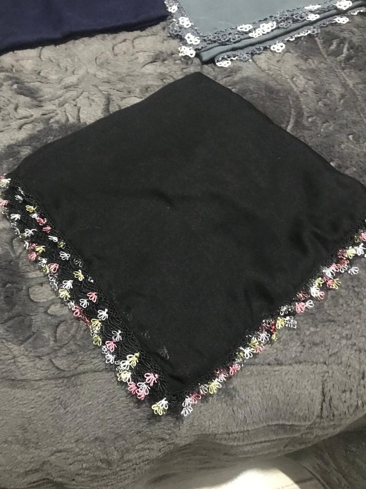 El emeği iğne oyalı yazma - Görsel 2