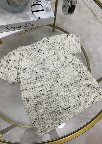 1,5- 2 yaş el örgüsü  çocuk yeleği - Görsel 2