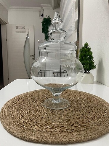 33 cm Ayaklı cam drajelik