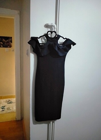 Trendyol & Milla Siyah şık elbise