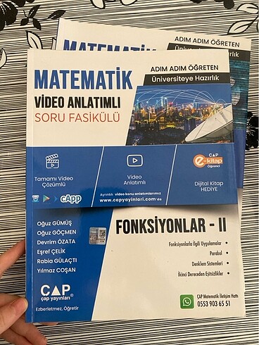  Çap yayınları ayt matematik fasikülleri