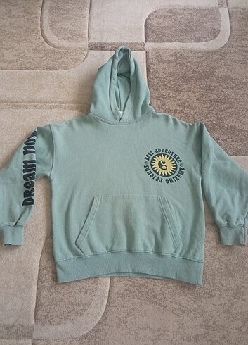 Zara kapüşonlu sweatshirt 
