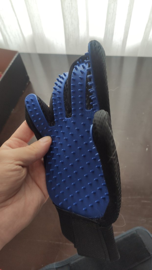 Mavi Tüy Temizleme Eldiveni - Görsel 4