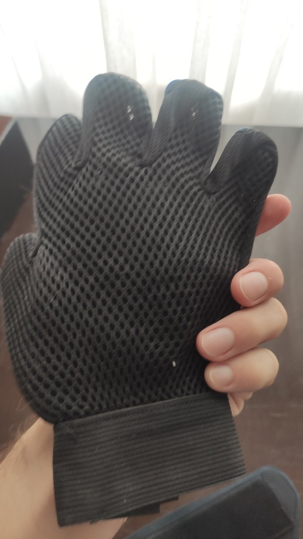 Mavi Tüy Temizleme Eldiveni - Görsel 2