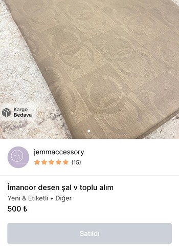 iade şal
