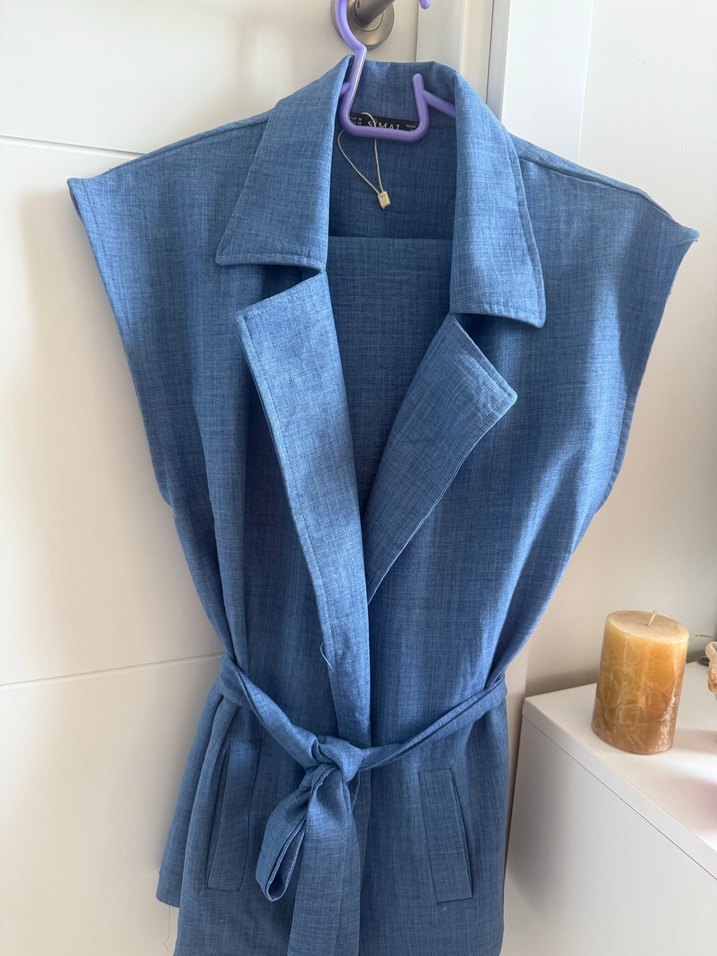 Kadın Mavi alt üst takım - Görsel 2