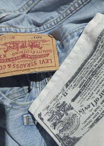 Levis Erkek Mavi Regular Fit Denim Pantolon