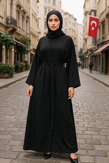 Takım Pantolonlu Abaya