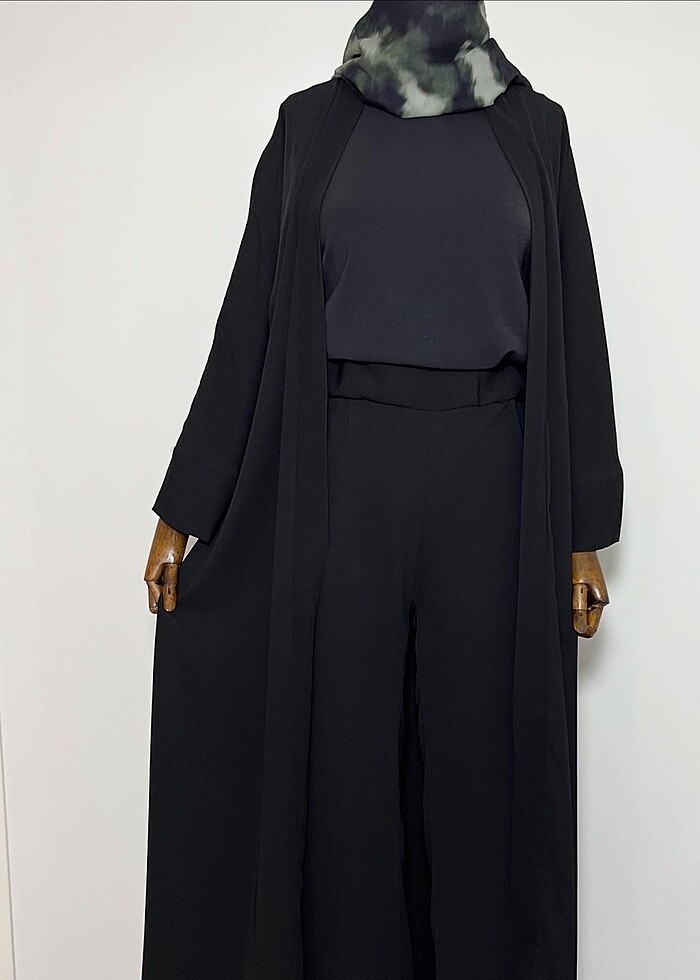 Takım Pantolonlu Abaya - Görsel 2