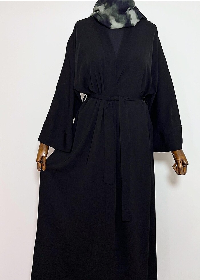 Takım Pantolonlu Abaya - Görsel 3