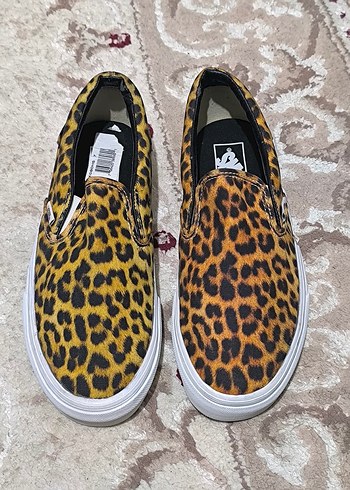 SIFIR LEOPAR DESENLİ VANS AYAKKABI - Görsel 2