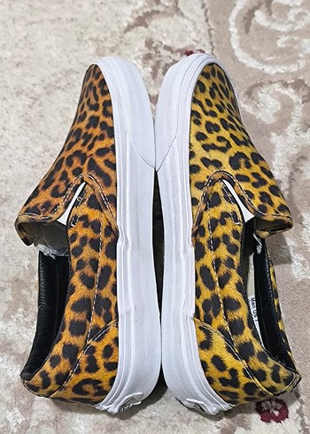 SIFIR LEOPAR DESENLİ VANS AYAKKABI - Görsel 4