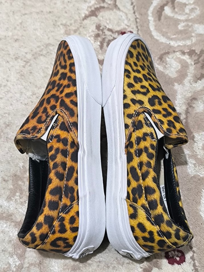 SIFIR LEOPAR DESENLİ VANS AYAKKABI - Görsel 4