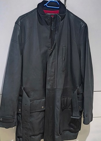 SIFIR CHEVİNGON ERKEK DERİ MONT - Görsel 5