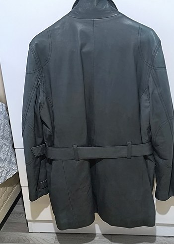 SIFIR CHEVİNGON ERKEK DERİ MONT - Görsel 2