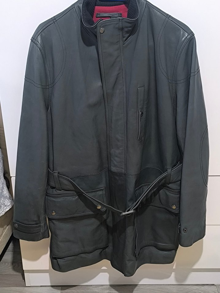 SIFIR CHEVİNGON ERKEK DERİ MONT - Görsel 3