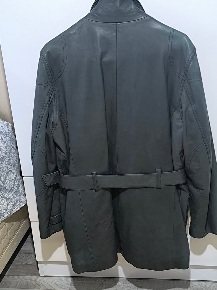 SIFIR CHEVİNGON ERKEK DERİ MONT - Görsel 2