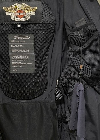 ORJİNAL HARLEY DAVİDSON ERKEK MOTOR DERİ MONTU - Görsel 8