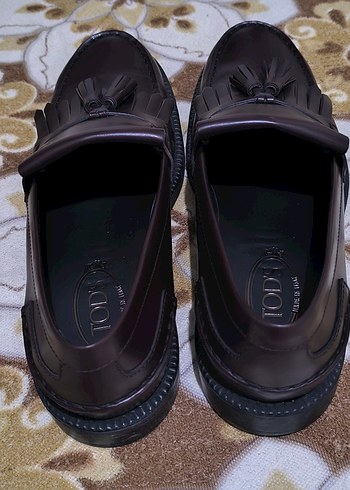 SIFIR ORJİNAL TODS ERKEK DERİ AYAKKABI - Görsel 3