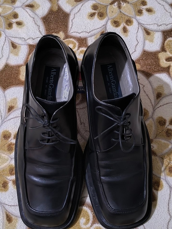 ORJİNAL ALBERTO GUARDİNİ ERKEK DERİ AYAKKABI - Görsel 4