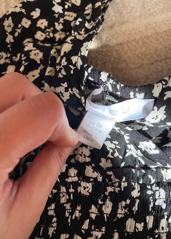 Siyah Uzun Askılı Elbise - Görsel 2