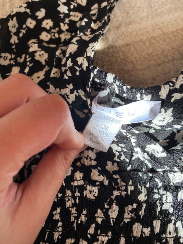 Siyah Uzun Askılı Elbise - Görsel 2