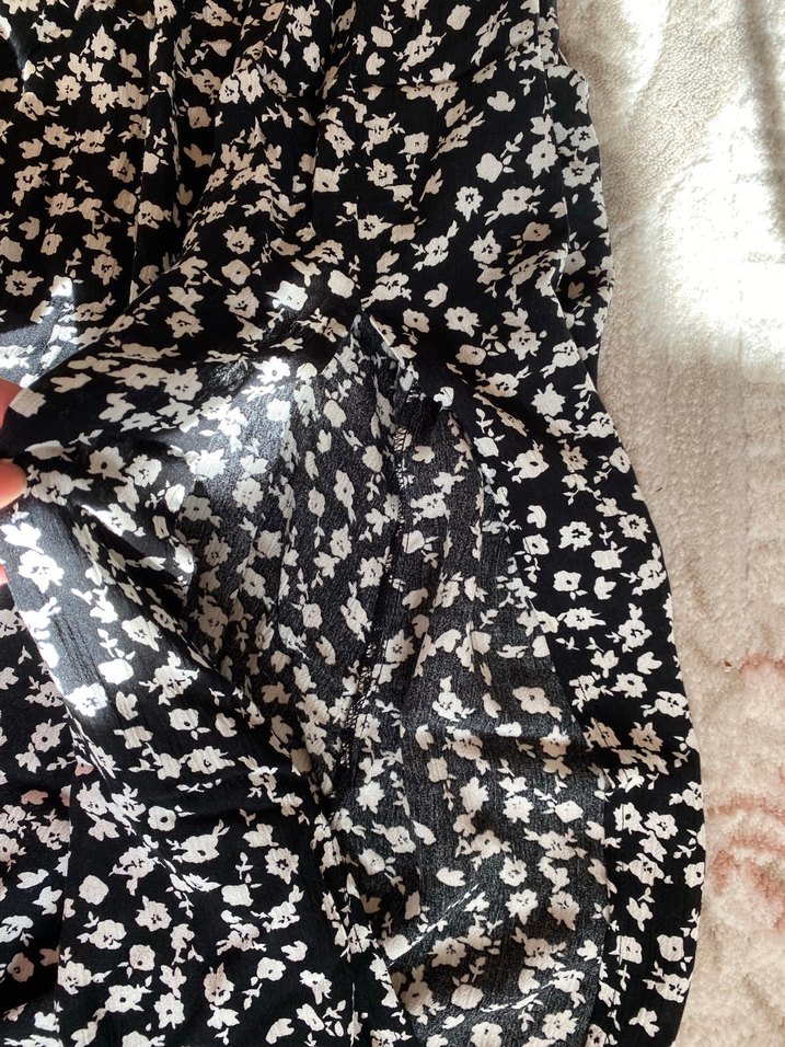 Siyah Uzun Askılı Elbise - Görsel 3