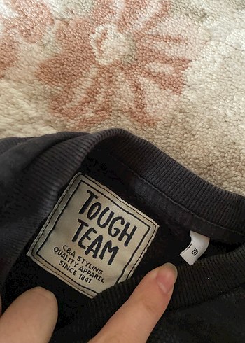 Erkek Çocuk Siyah Çizgili Sweatshirt - Görsel 2