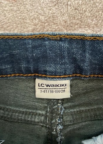 Erkek Çocuk Koyu Mavi Kot Şort - Görsel 3