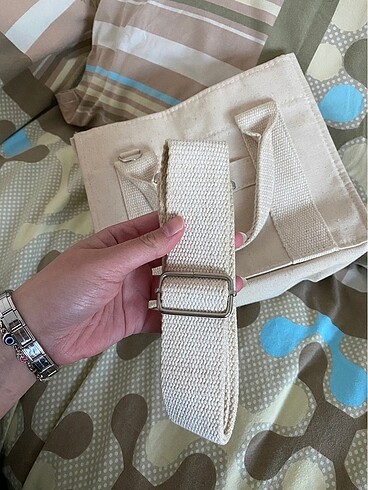 Zara Kanvas tote çanta