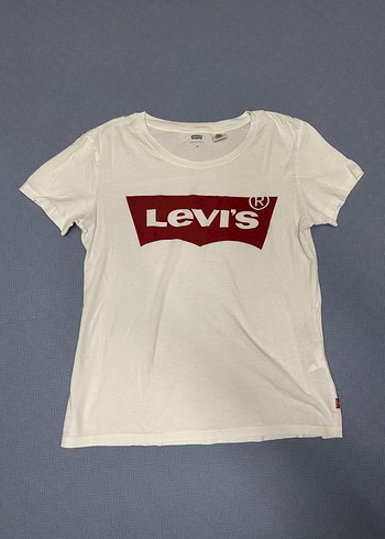 Levis Kadın Beyaz Kısa Kollu Tişört