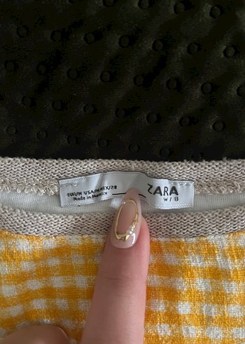 Zara Nakisli Tisort M beden - Görsel 4