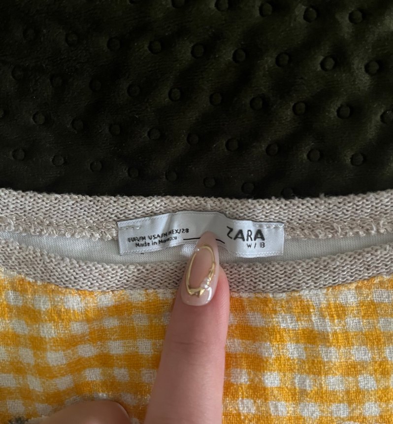 Zara Nakisli Tisort M beden - Görsel 4