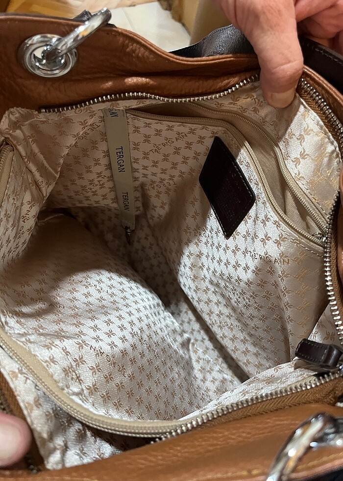 tergan deri canta - Görsel 5