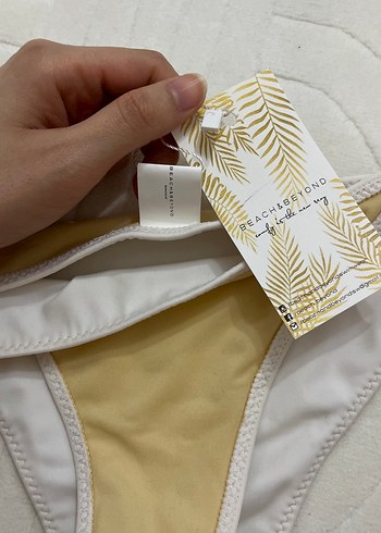 Bej İnce Askılı Kadın Bikini Altı - Görsel 2