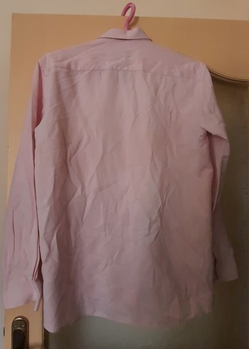 Diğer Erkek Pembe Gömlek, Uzun Kollu, Düğmeli
