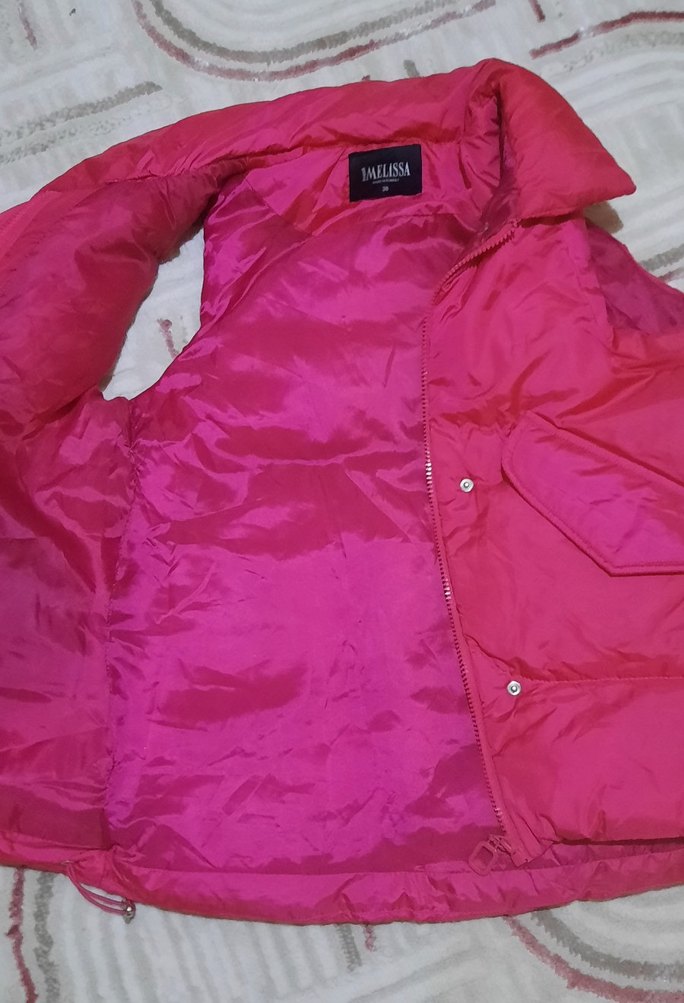 Pembe Kadın Yelek - Görsel 2