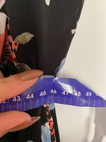42 Beden siyah Renk günlük çiçekli elbise