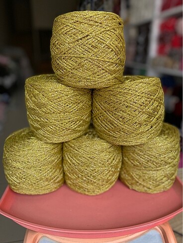 yağ yeşili simli lase ip - Görsel 2