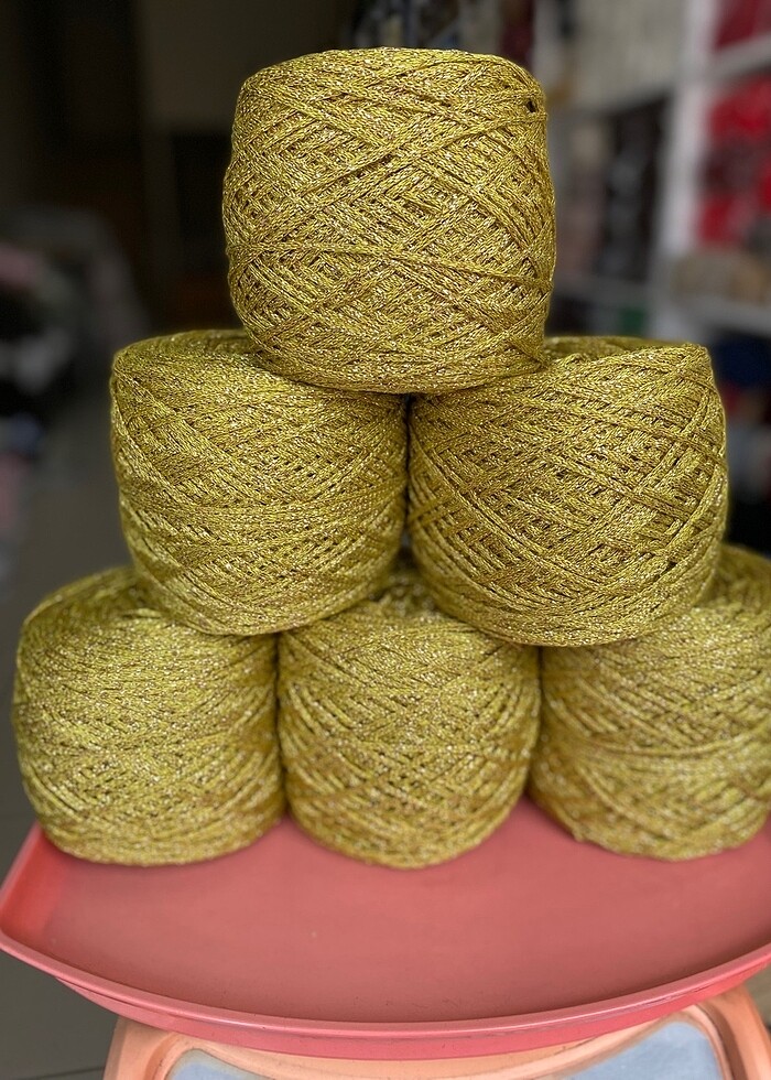 yağ yeşili simli lase ip - Görsel 2