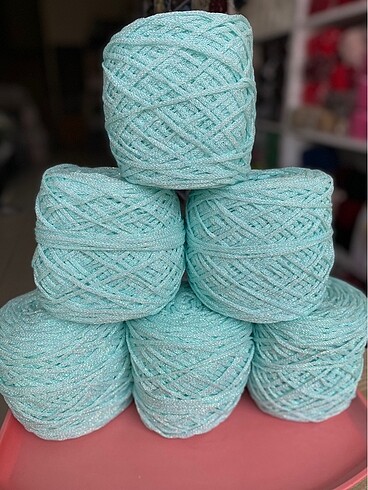 turkuaz simli lase ip - Görsel 2