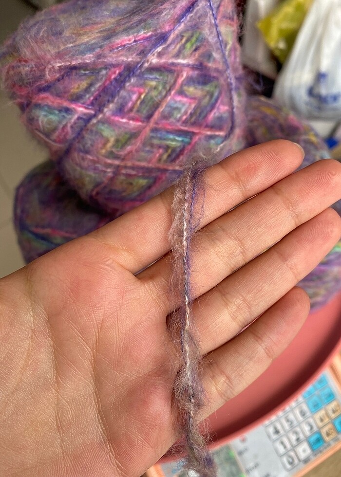 ebruli moher tek kat ip - Görsel 3