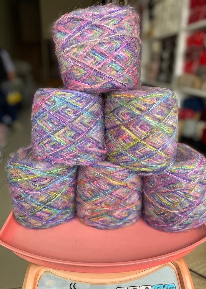 ebruli moher tek kat ip - Görsel 2