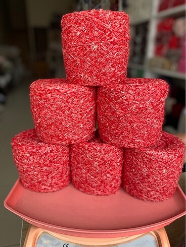 kırmızı buklet ip - Görsel 2