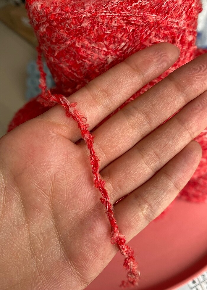 kırmızı buklet ip - Görsel 3