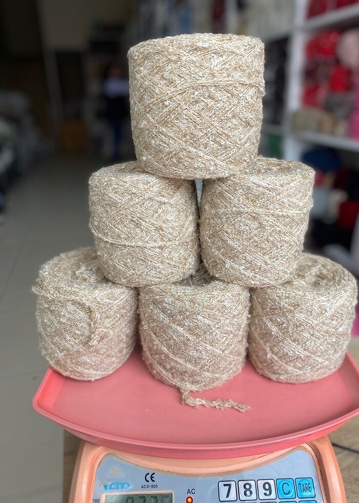 camel rengi buklet ip - Görsel 2