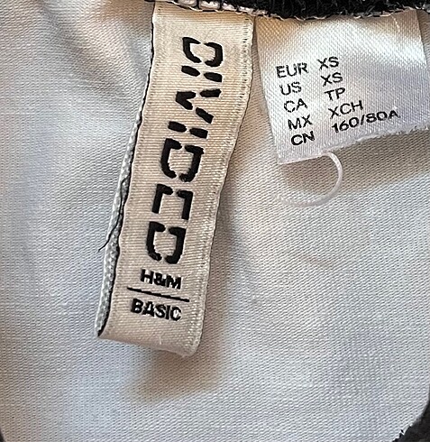 H&M H&M vücudu saran crop