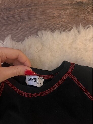 Diğer Carpe Siyah Crop
